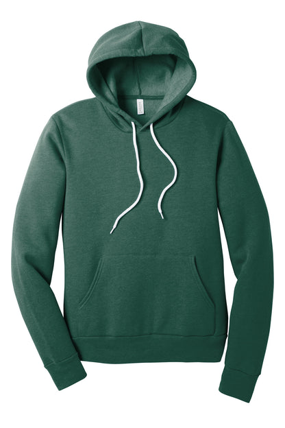 BELLA+CANVAS  Unisex Sponge Fleece Pullover Hoodie. BC3719 Heather Forest