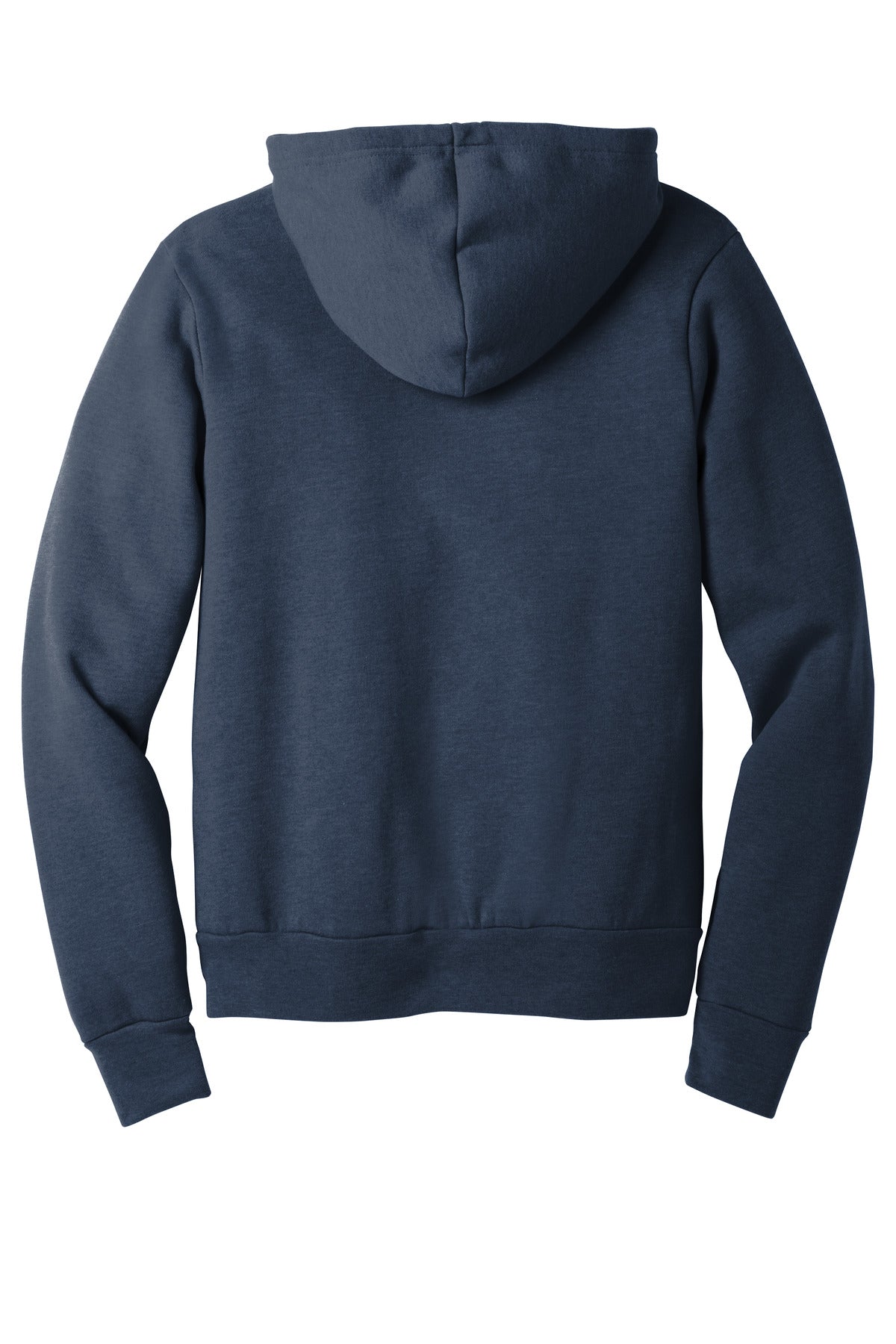 BELLA+CANVAS  Unisex Sponge Fleece Pullover Hoodie. BC3719 Heather Navy