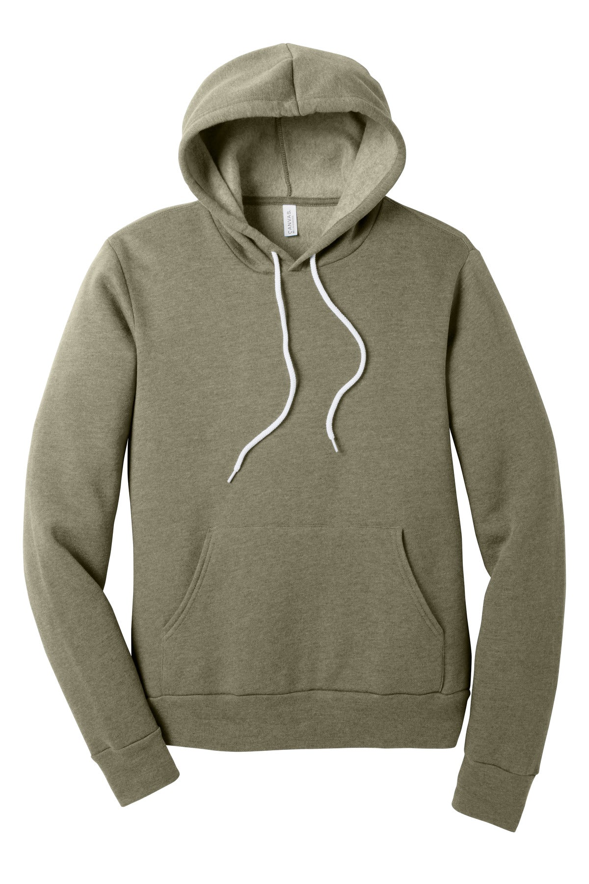Bella+Canvas Unisex Sponge Fleece Pullover Hoodie BC3719 Heather Olive