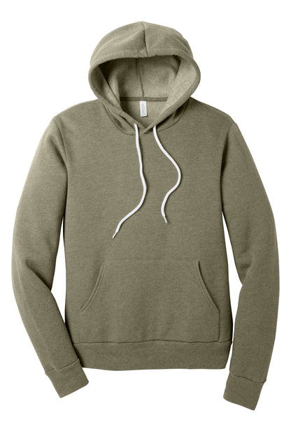 Bella+Canvas Unisex Sponge Fleece Pullover Hoodie BC3719 Heather Olive