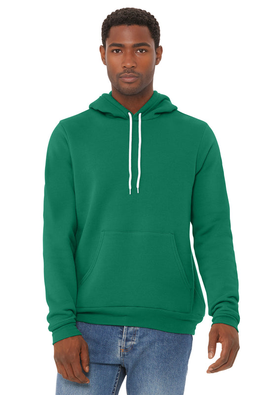 Bella+Canvas Unisex Sponge Fleece Pullover Hoodie BC3719 Kelly
