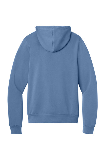 Bella+Canvas Unisex Sponge Fleece Pullover Hoodie BC3719 Lavender Blue