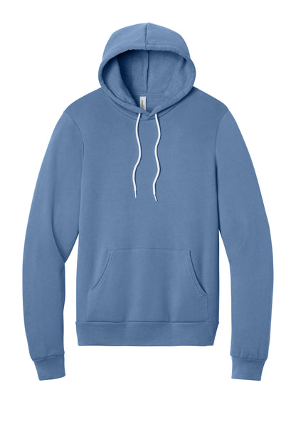 Bella+Canvas Unisex Sponge Fleece Pullover Hoodie BC3719 Lavender Blue