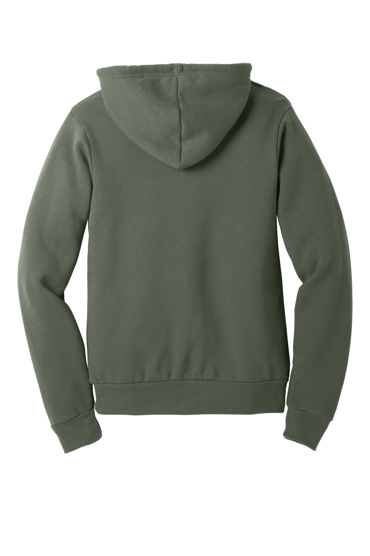 BELLA+CANVAS  Unisex Sponge Fleece Pullover Hoodie. BC3719 Military Green