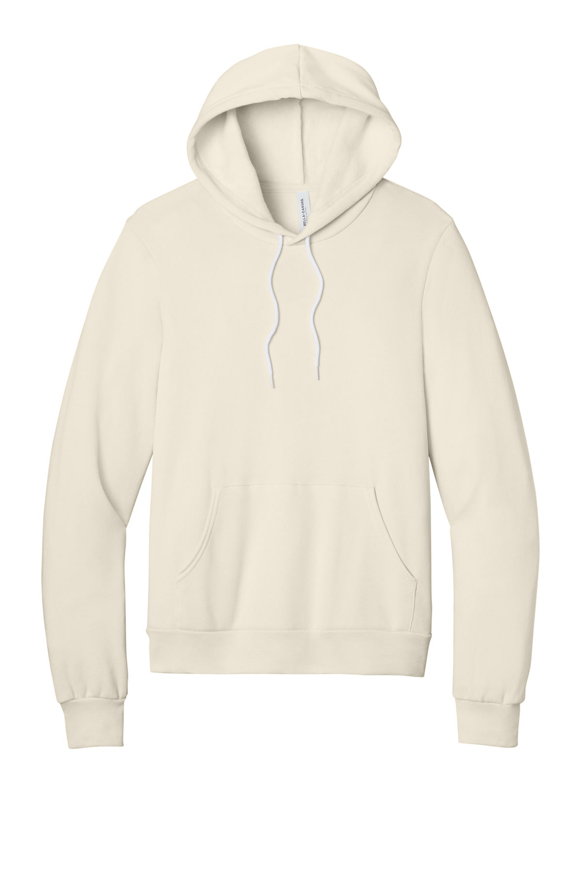 Bella+Canvas Unisex Sponge Fleece Pullover Hoodie BC3719 Natural