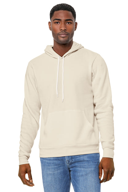 Bella+Canvas Unisex Sponge Fleece Pullover Hoodie BC3719 Natural