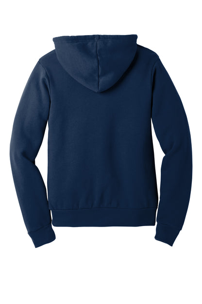 BELLA+CANVAS  Unisex Sponge Fleece Pullover Hoodie. BC3719 Navy