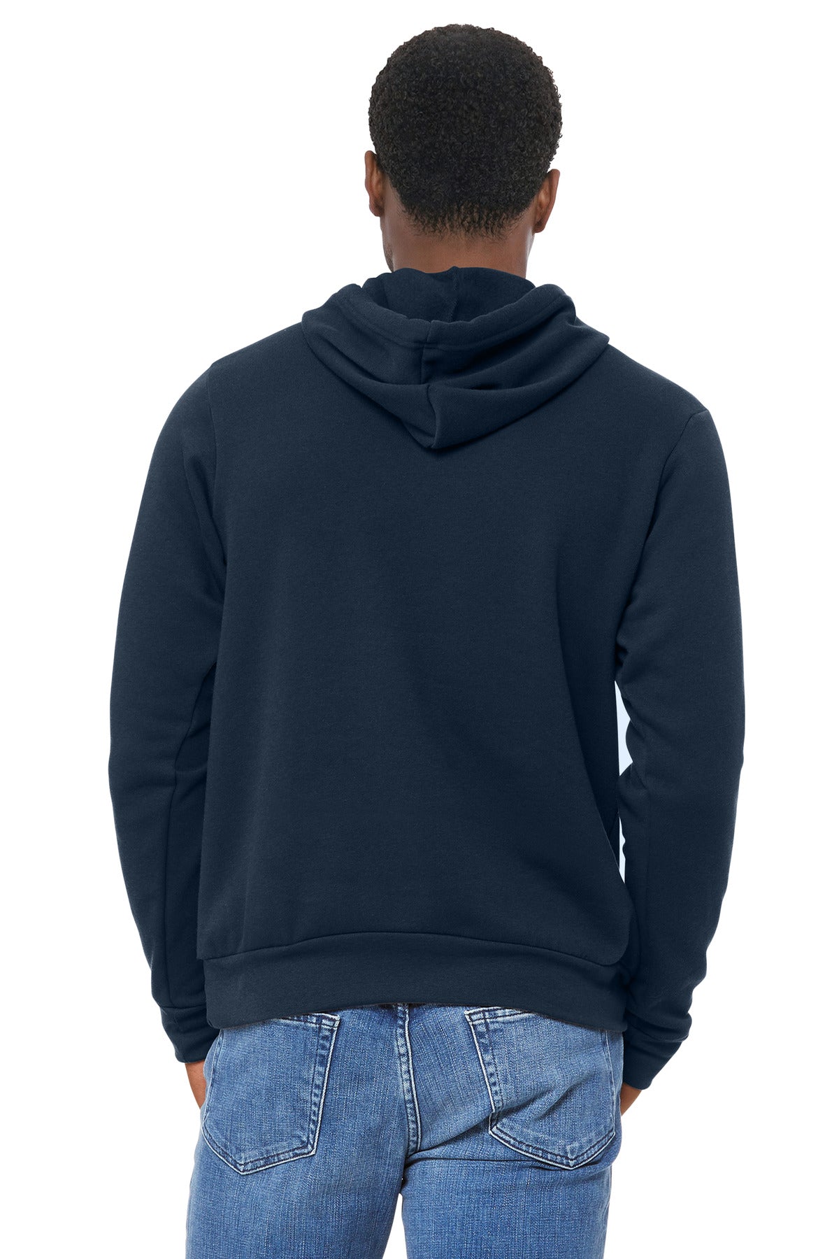 Bella+Canvas Unisex Sponge Fleece Pullover Hoodie BC3719 Navy