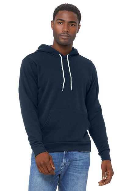 Bella+Canvas Unisex Sponge Fleece Pullover Hoodie BC3719 Navy