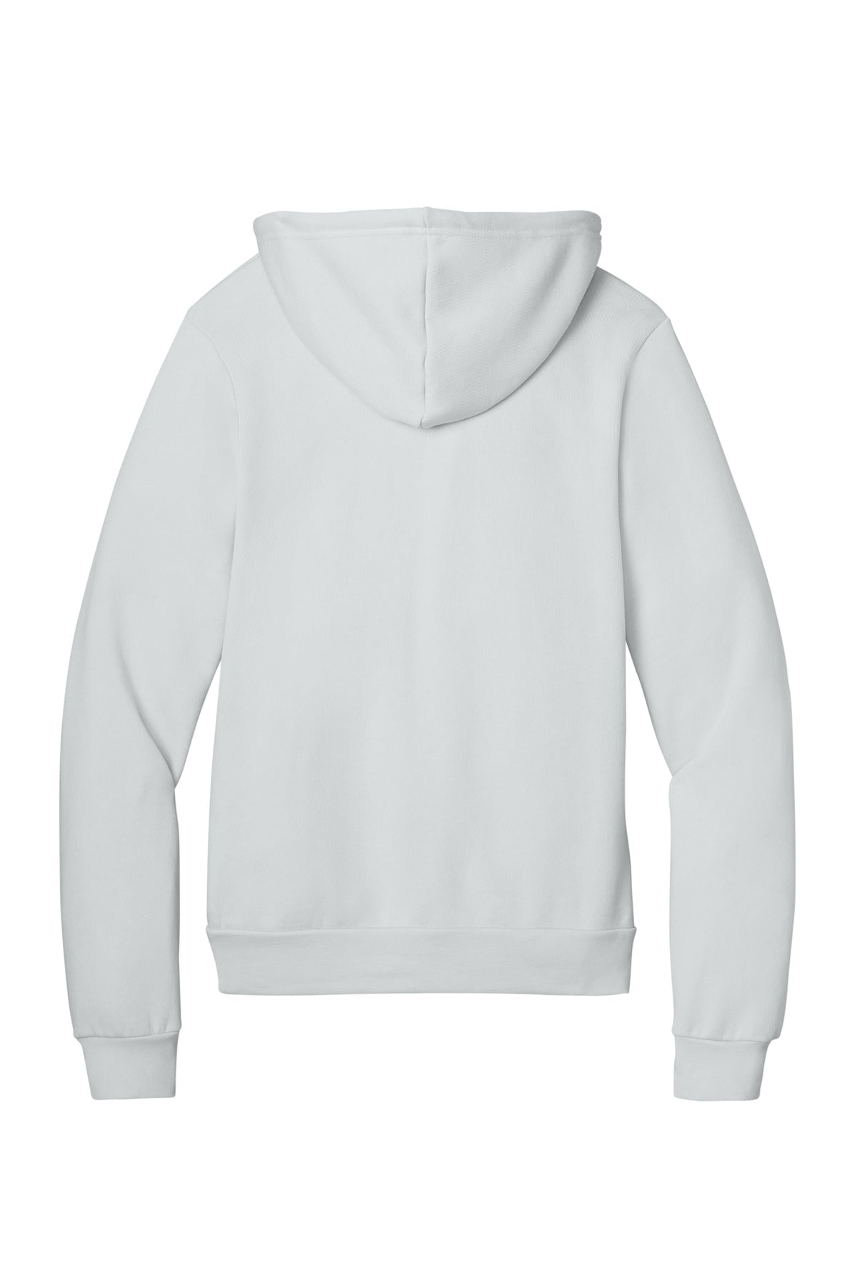 Bella+Canvas Unisex Sponge Fleece Pullover Hoodie BC3719 Silver
