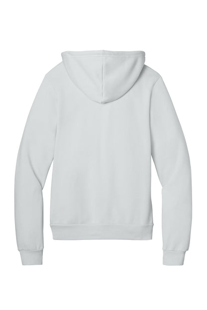 Bella+Canvas Unisex Sponge Fleece Pullover Hoodie BC3719 Silver