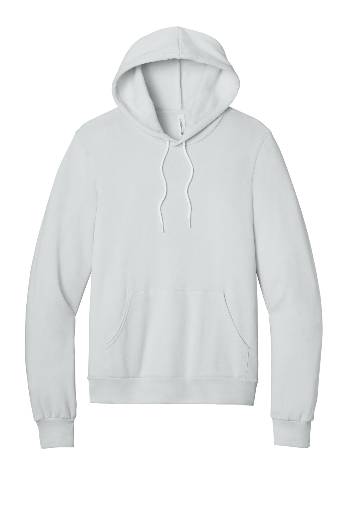 Bella+Canvas Unisex Sponge Fleece Pullover Hoodie BC3719 Silver