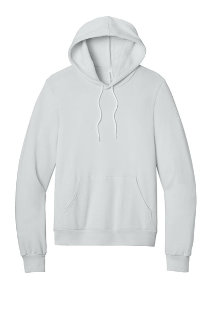 Bella+Canvas Unisex Sponge Fleece Pullover Hoodie BC3719 Silver
