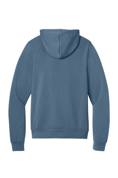 Bella+Canvas Unisex Sponge Fleece Pullover Hoodie BC3719 Steel Blue