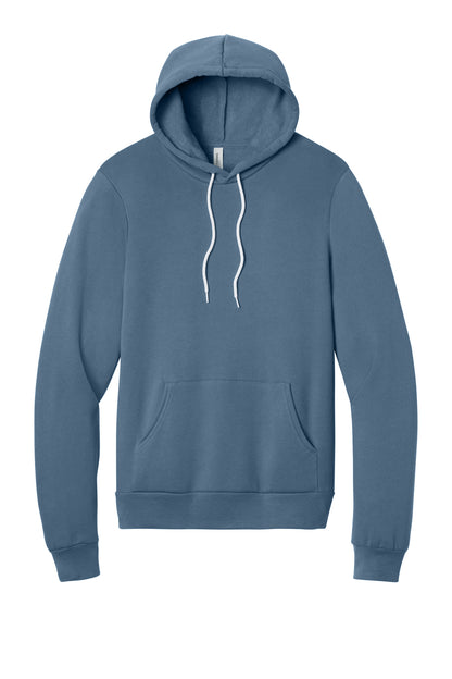 Bella+Canvas Unisex Sponge Fleece Pullover Hoodie BC3719 Steel Blue