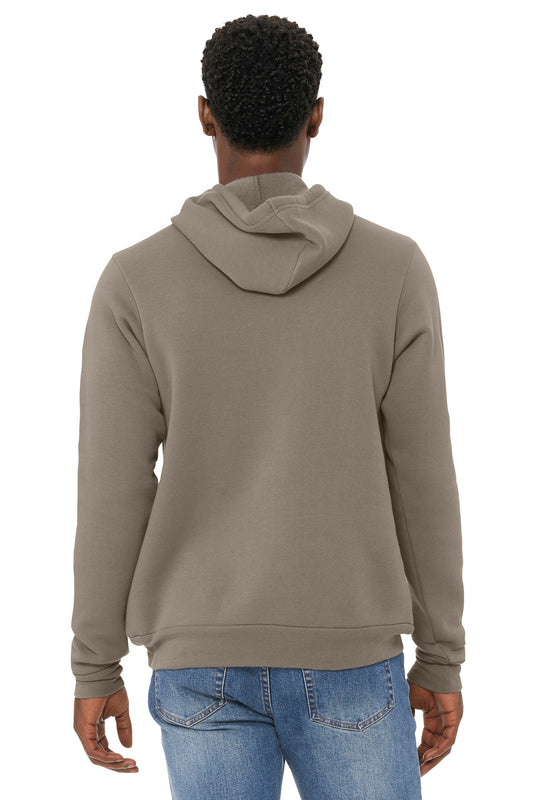 Bella+Canvas Unisex Sponge Fleece Pullover Hoodie BC3719 Tan