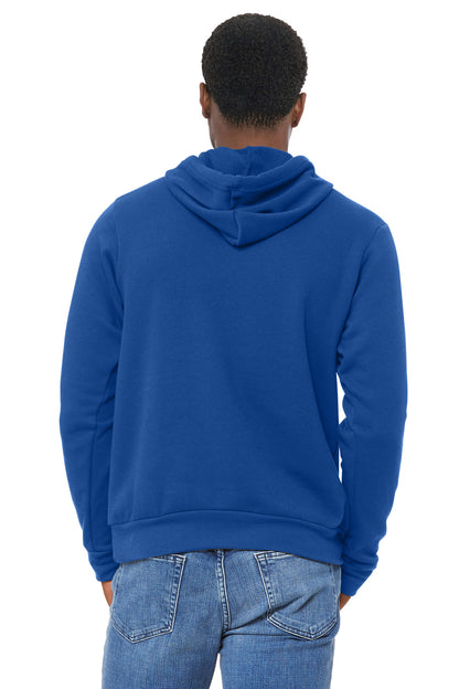 Bella+Canvas Unisex Sponge Fleece Pullover Hoodie BC3719 True Royal