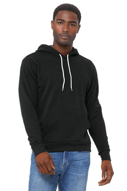 Bella+Canvas Unisex Sponge Fleece Pullover Hoodie BC3719 Vintage Black