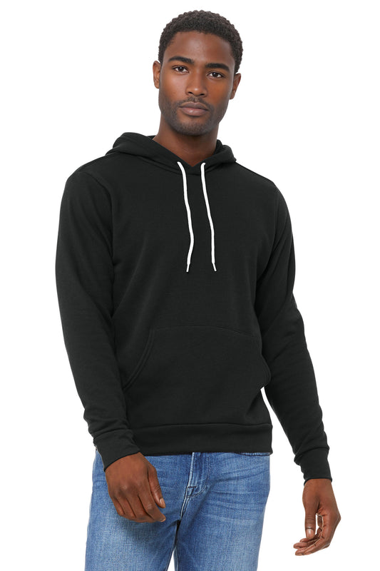 Bella+Canvas Unisex Sponge Fleece Pullover Hoodie BC3719 Vintage Black