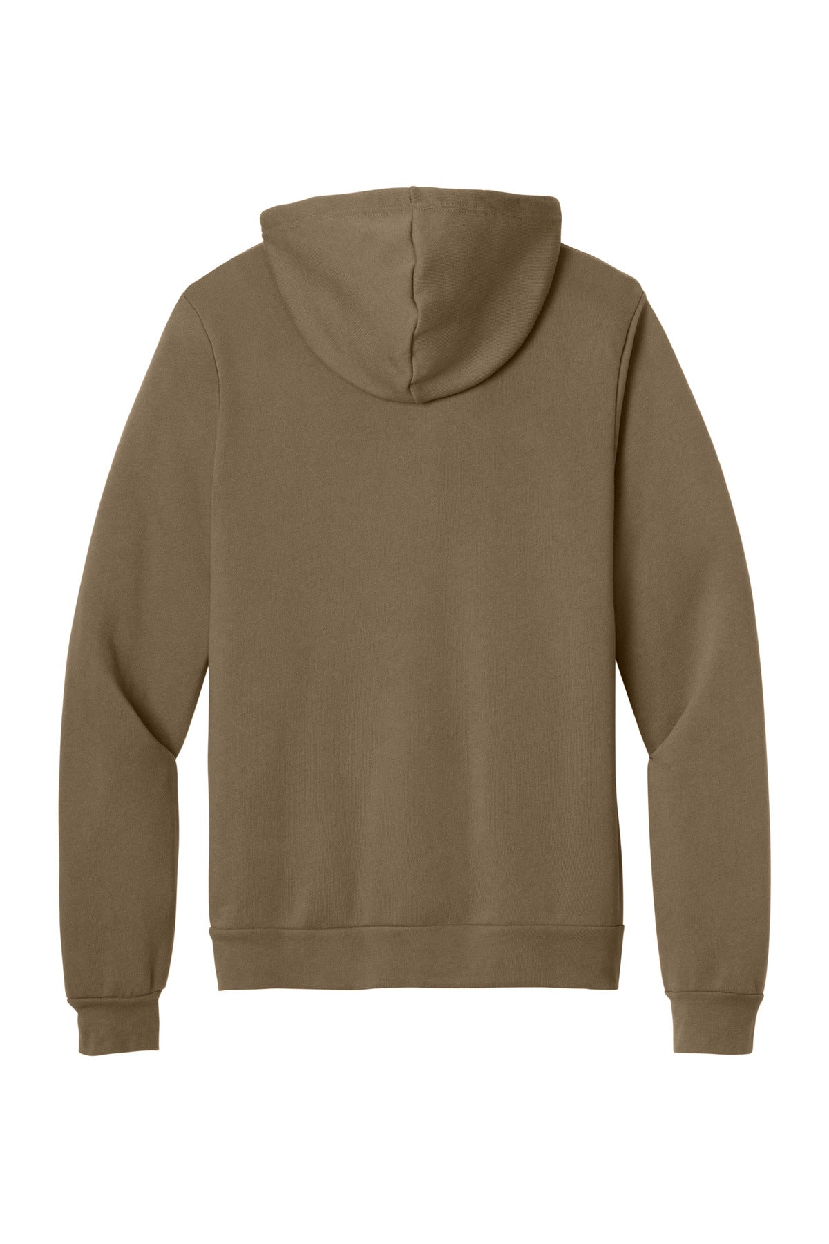Bella+Canvas Unisex Sponge Fleece Pullover Hoodie BC3719 Vintage Brown