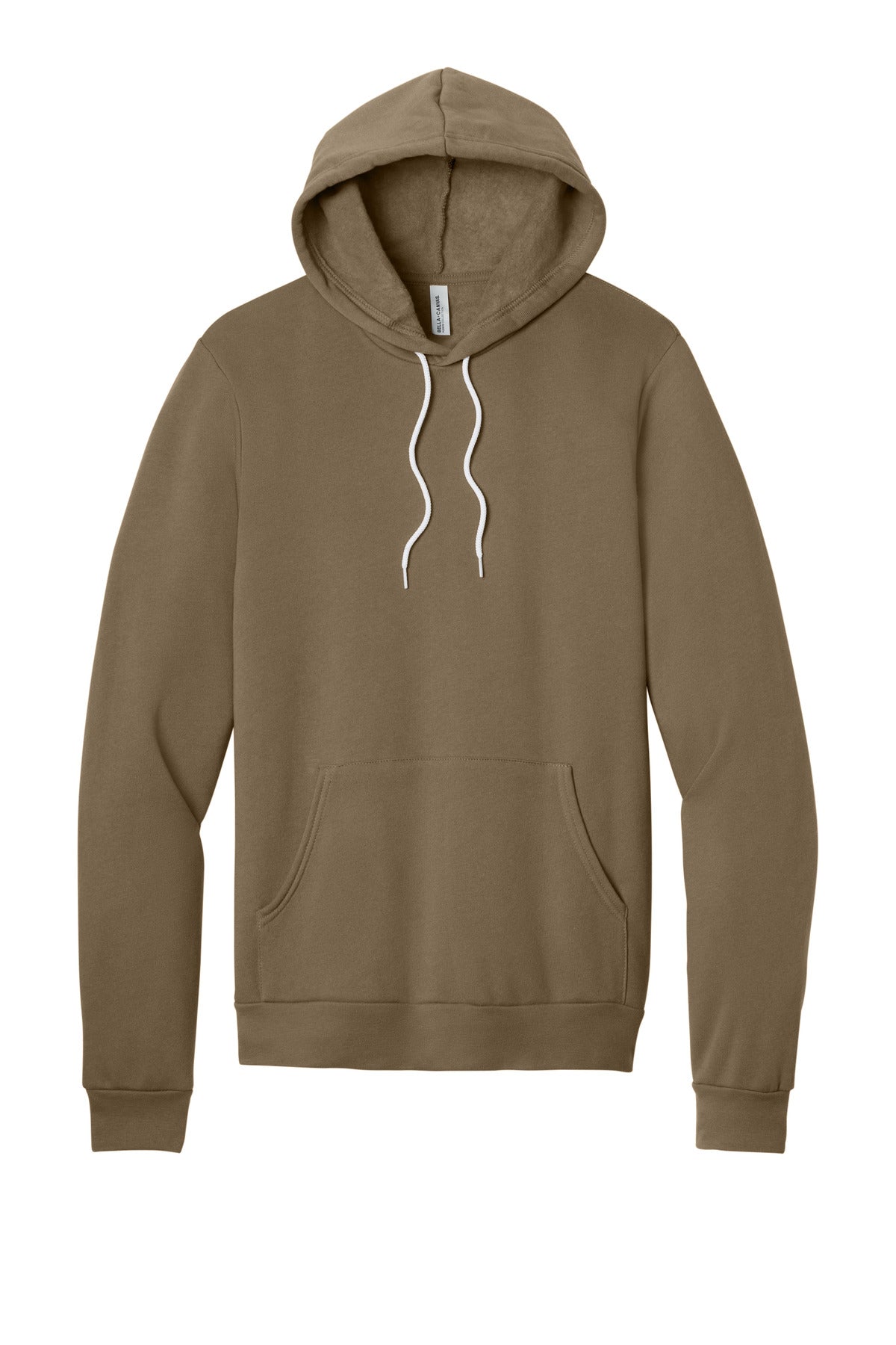 Bella+Canvas Unisex Sponge Fleece Pullover Hoodie BC3719 Vintage Brown