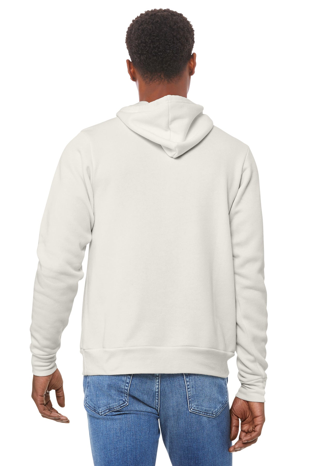Bella+Canvas Unisex Sponge Fleece Pullover Hoodie BC3719 Vintage White
