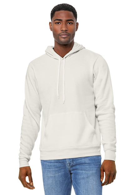 Bella+Canvas Unisex Sponge Fleece Pullover Hoodie BC3719 Vintage White