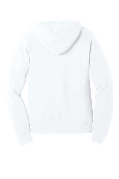 BELLA+CANVAS  Unisex Sponge Fleece Pullover Hoodie. BC3719 White