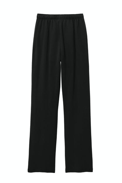 Bella+Canvas Unisex Sponge Fleece Straight Leg Sweatpant BC3725 Black
