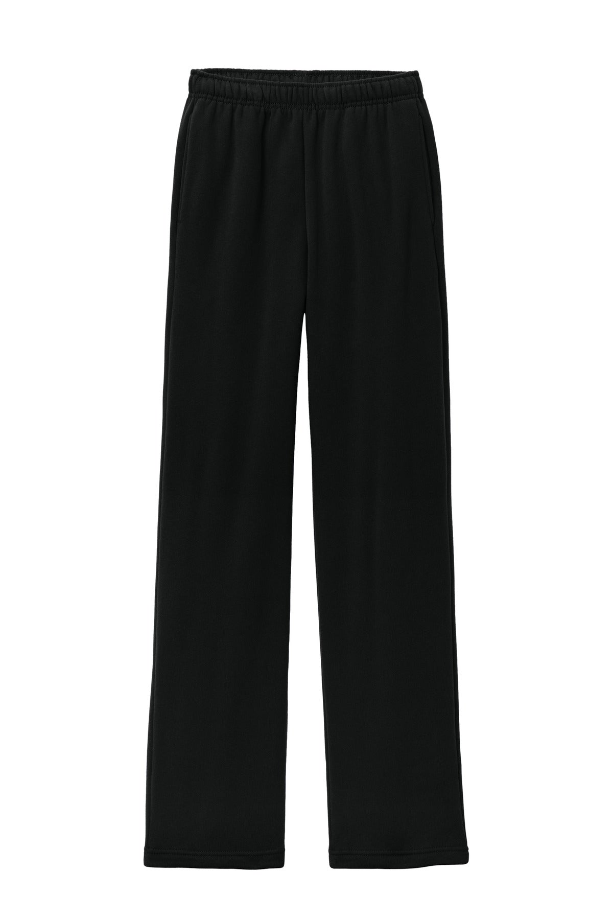 Bella+Canvas Unisex Sponge Fleece Straight Leg Sweatpant BC3725 Black