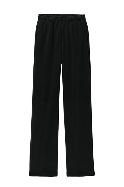 Bella+Canvas Unisex Sponge Fleece Straight Leg Sweatpant BC3725 Black