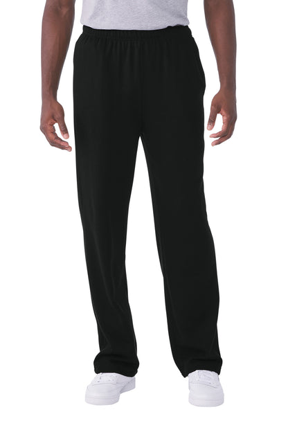 Bella+Canvas Unisex Sponge Fleece Straight Leg Sweatpant BC3725 Black