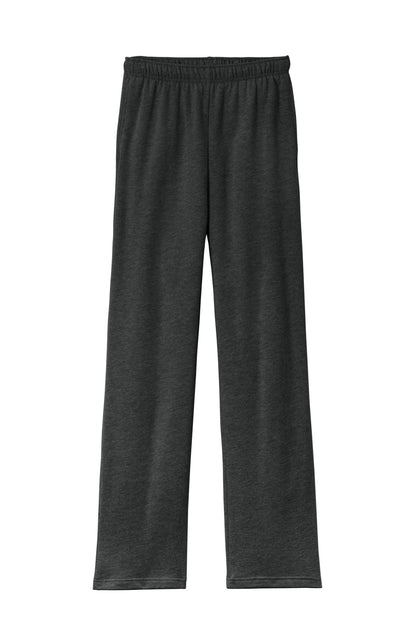 Bella+Canvas Unisex Sponge Fleece Straight Leg Sweatpant BC3725 Dark Grey Heather