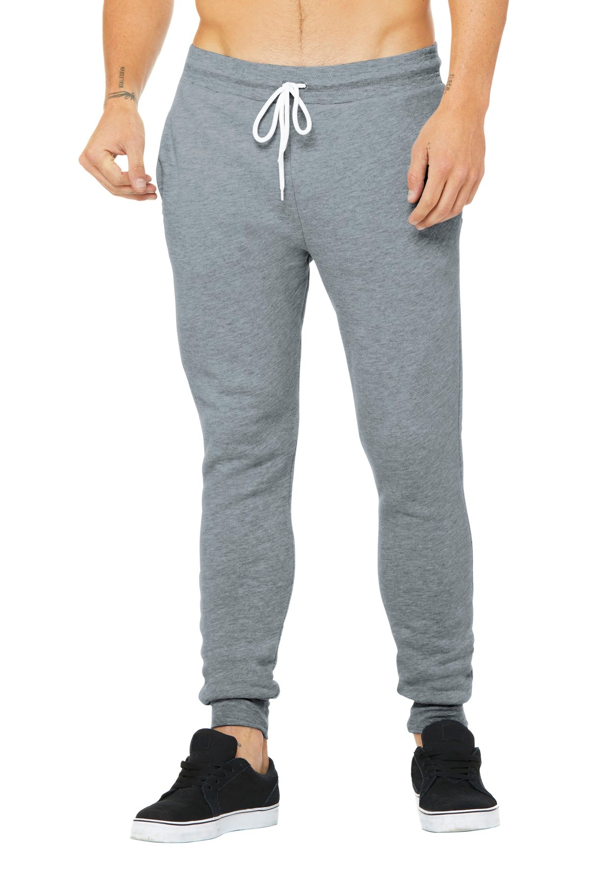 BELLA+CANVAS  Unisex Jogger Sweatpants. BC3727 Athletic Heather