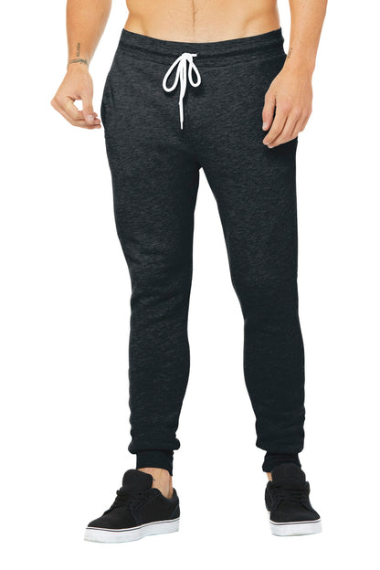 Bella+Canvas Unisex Jogger Sweatpants BC3727 Dark  Grey Heather