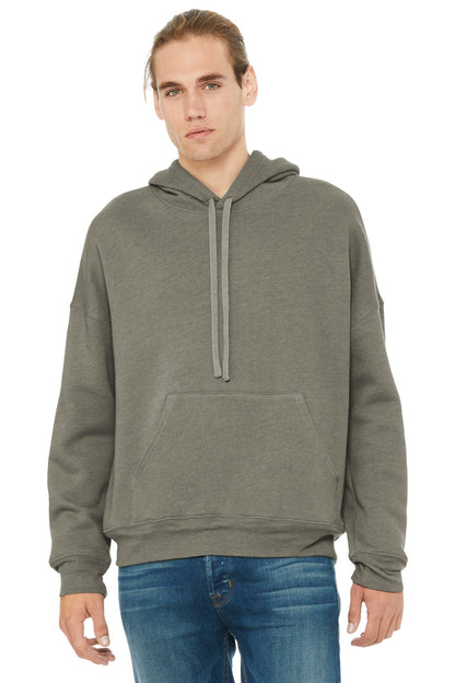 Bella+Canvas Unisex Sponge Fleece Pullover DTM Hoodie BC3729 Heather Stone