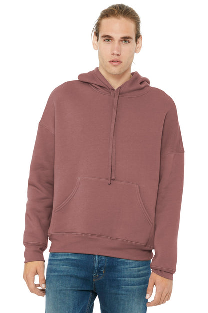 Bella+Canvas Unisex Sponge Fleece Pullover DTM Hoodie BC3729 Mauve
