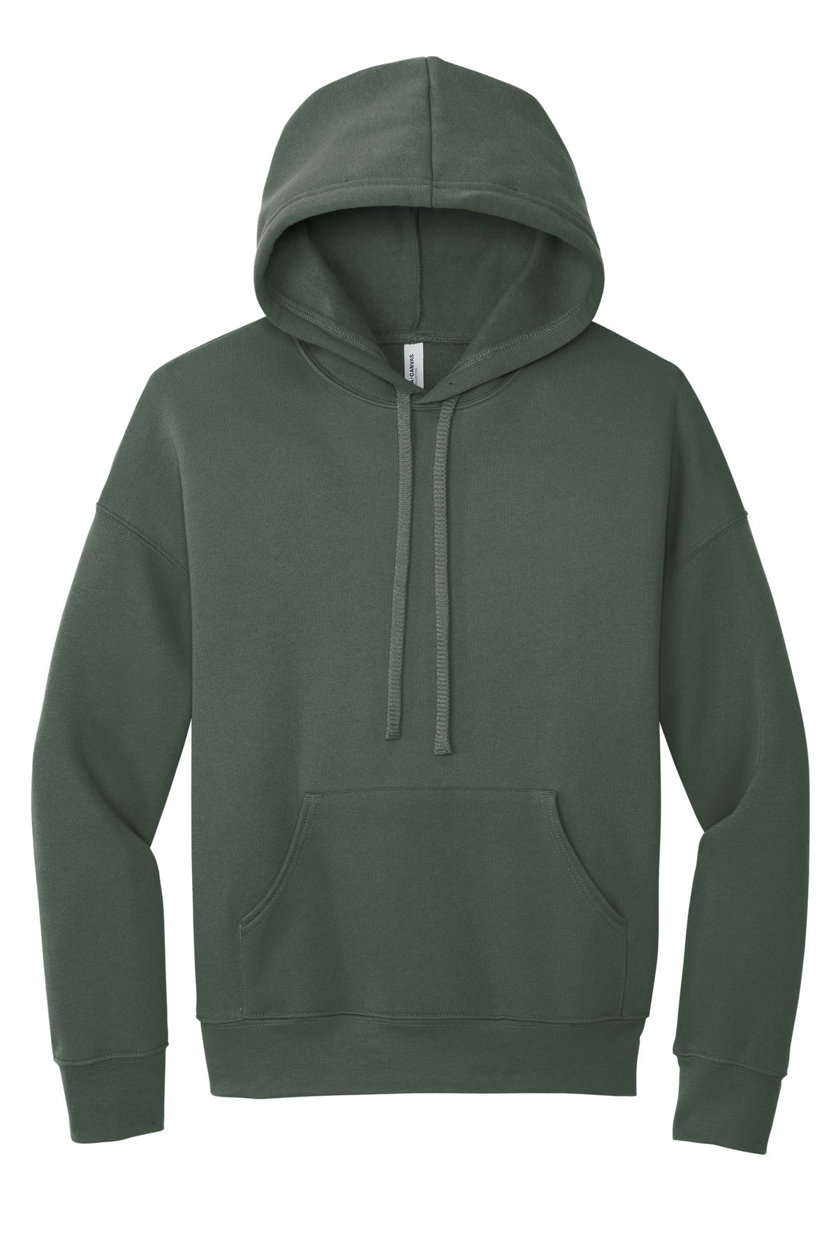 Bella+Canvas Unisex Sponge Fleece Pullover DTM Hoodie BC3729 Military Green