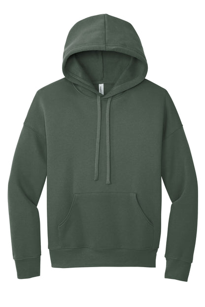 Bella+Canvas Unisex Sponge Fleece Pullover DTM Hoodie BC3729 Military Green