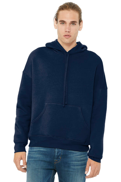 BELLA+CANVAS  Unisex Sponge Fleece Pullover DTM Hoodie. BC3729 Navy