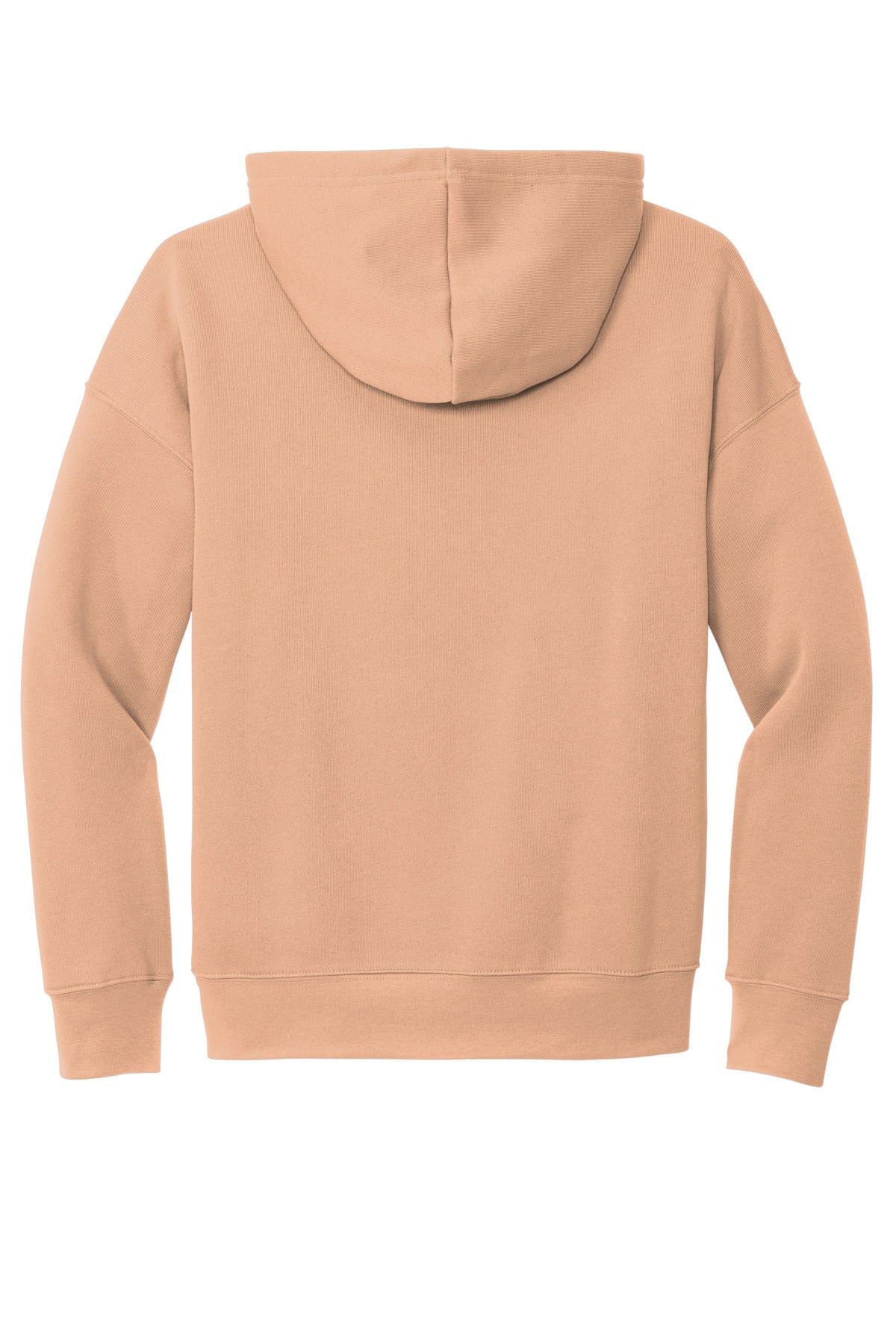 Bella+Canvas Unisex Sponge Fleece Pullover DTM Hoodie BC3729 Peach