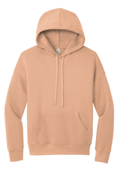 Bella+Canvas Unisex Sponge Fleece Pullover DTM Hoodie BC3729 Peach