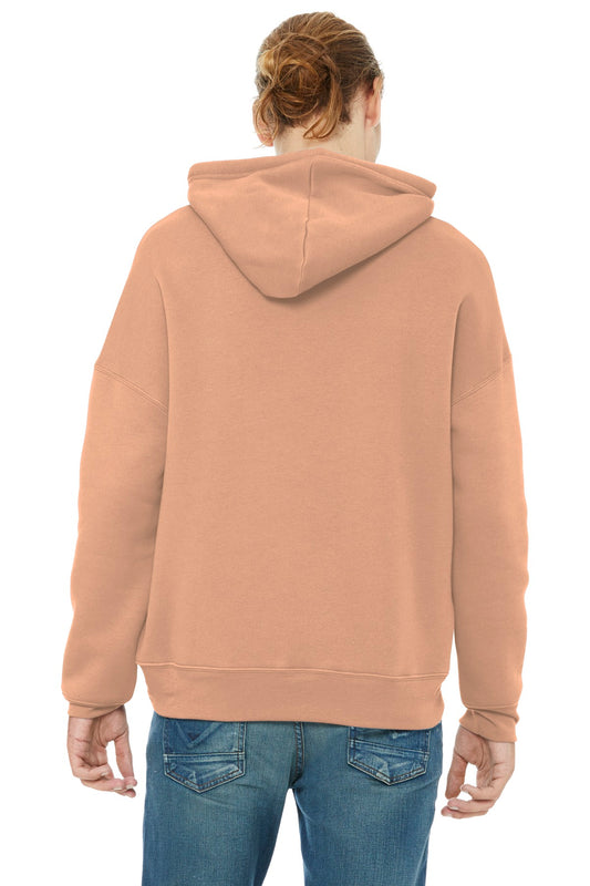 Bella+Canvas Unisex Sponge Fleece Pullover DTM Hoodie BC3729 Peach