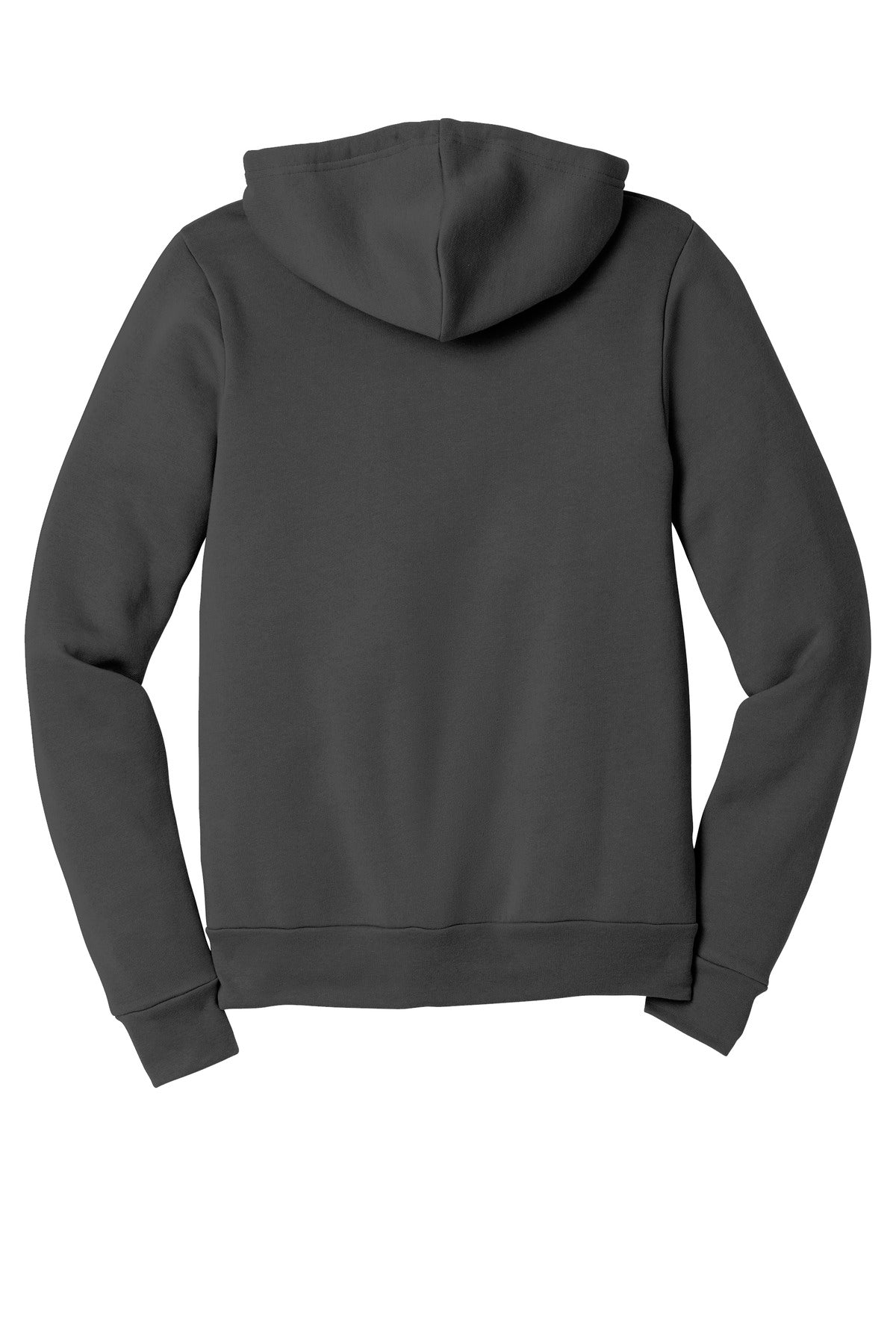 Bella+Canvas Unisex Sponge Fleece Full-Zip Hoodie BC3739 Asphalt