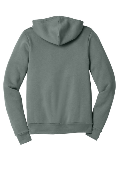 Bella+Canvas Unisex Sponge Fleece Full-Zip Hoodie BC3739 Blue Storm
