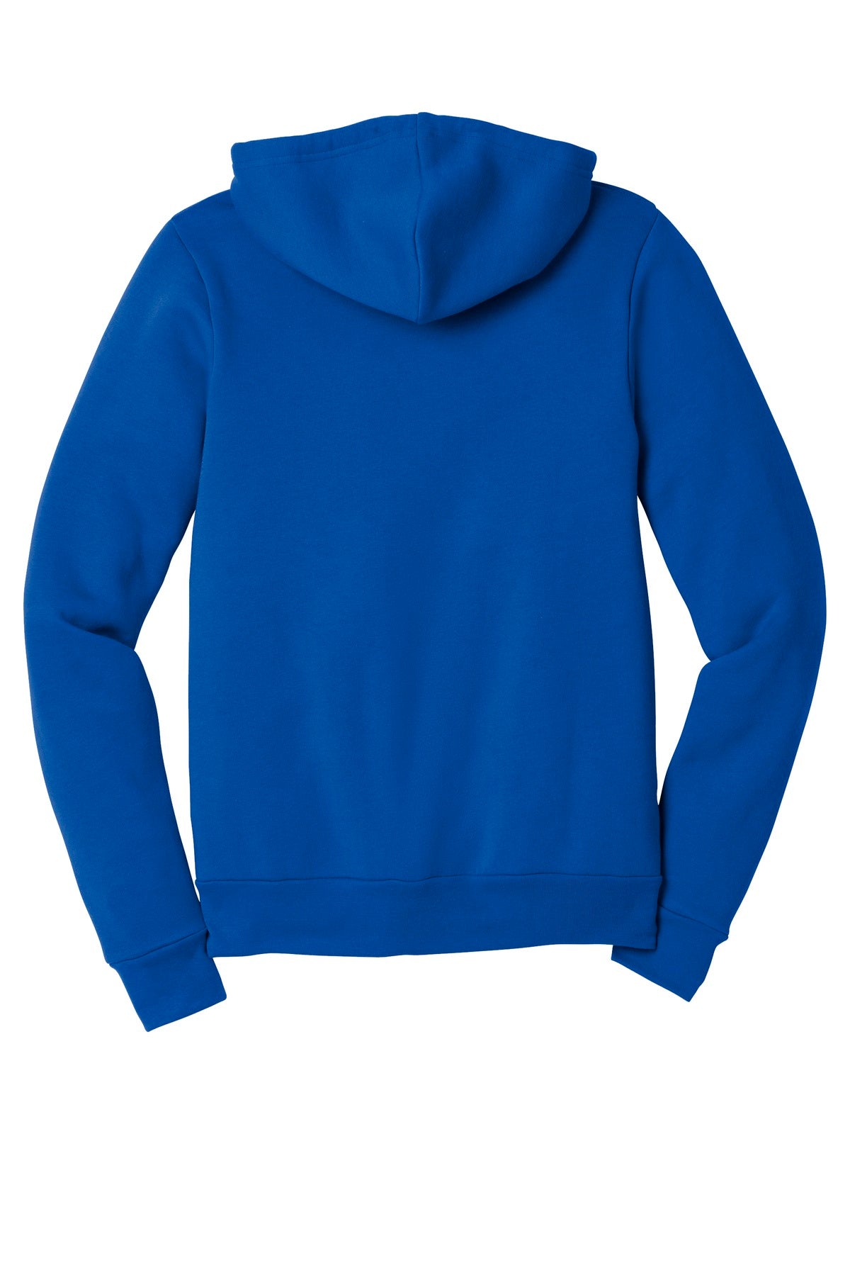 Bella+Canvas Unisex Sponge Fleece Full-Zip Hoodie BC3739 True Royal