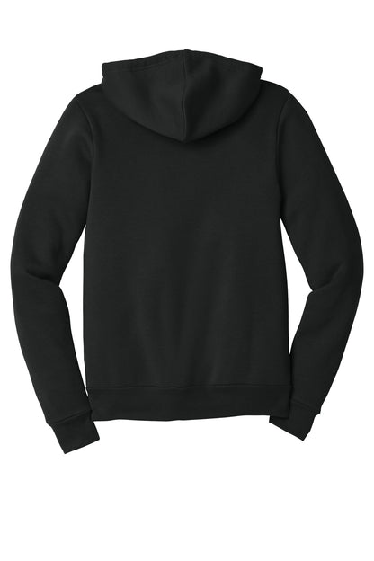 Bella+Canvas Unisex Sponge Fleece Full-Zip Hoodie BC3739 Vintage Black