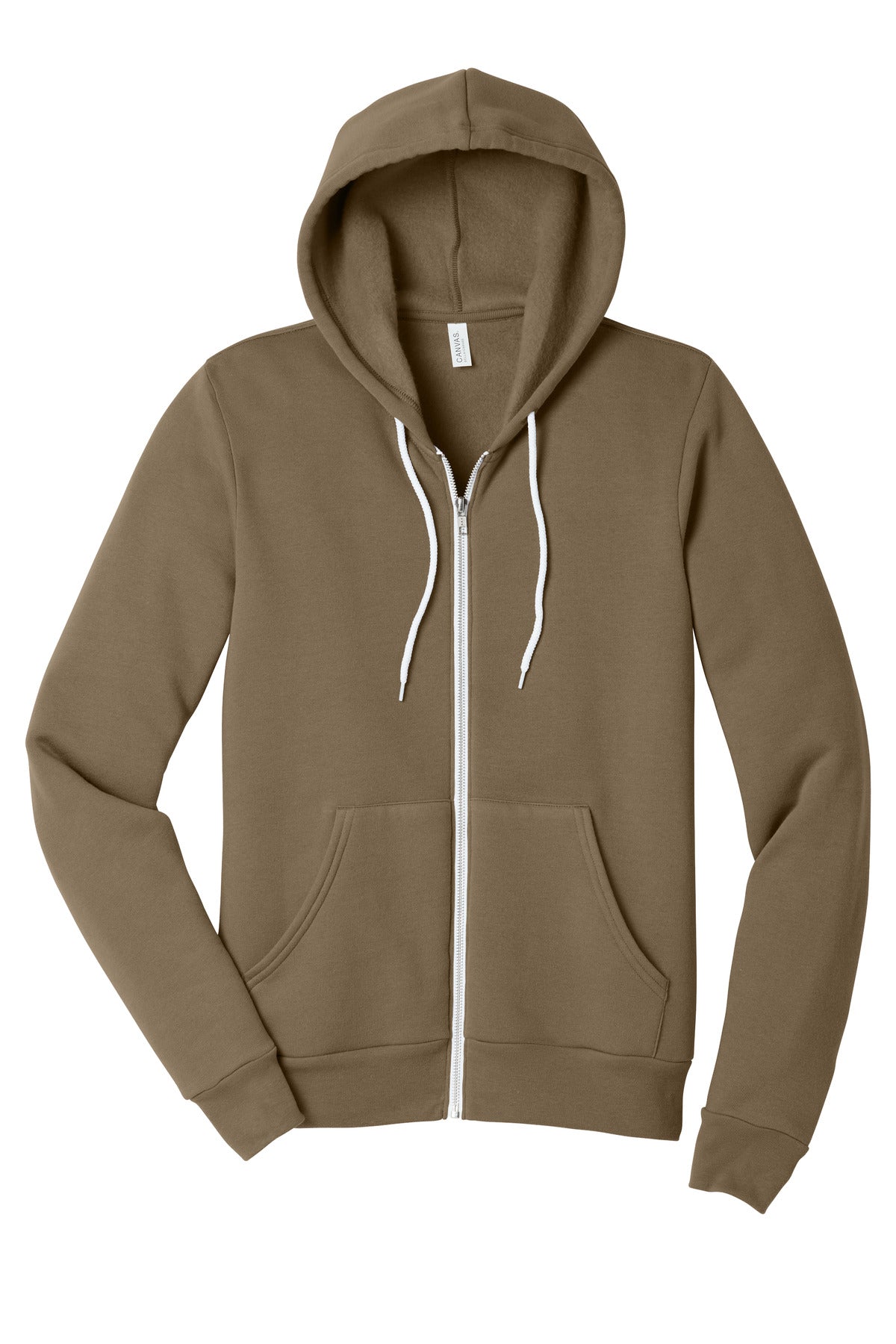 Bella+Canvas Unisex Sponge Fleece Full-Zip Hoodie image 3