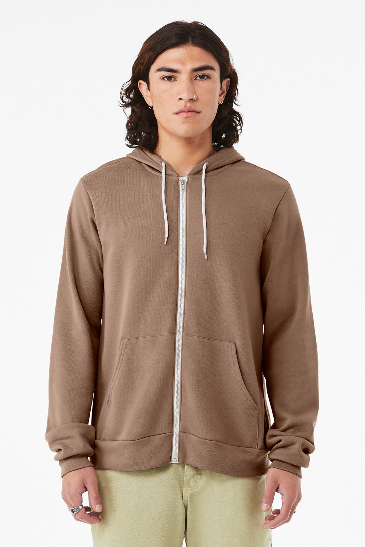 Bella+Canvas Unisex Sponge Fleece Full-Zip Hoodie image 1