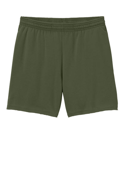 Bella+Canvas Women's Cutoff Sweatshort BC3787 Military Green